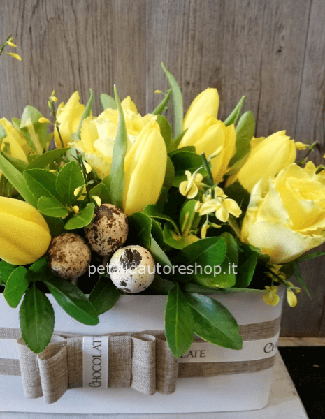 Sushi di Pasqua giallo