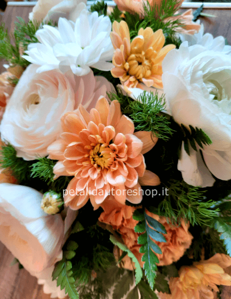 Composizione in spugna rosa chiaro