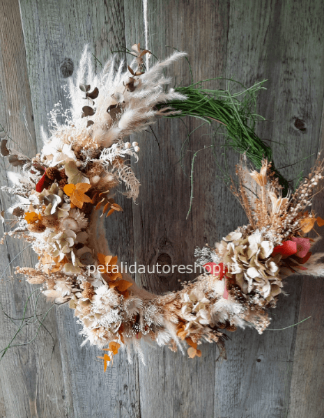 Coroncina decorativa dry flowers