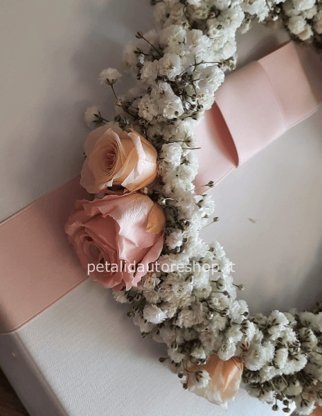 Coroncina bambina con roselline